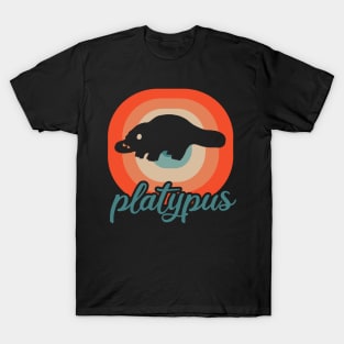 Platypus Retro Better Sleep Life Design T-Shirt